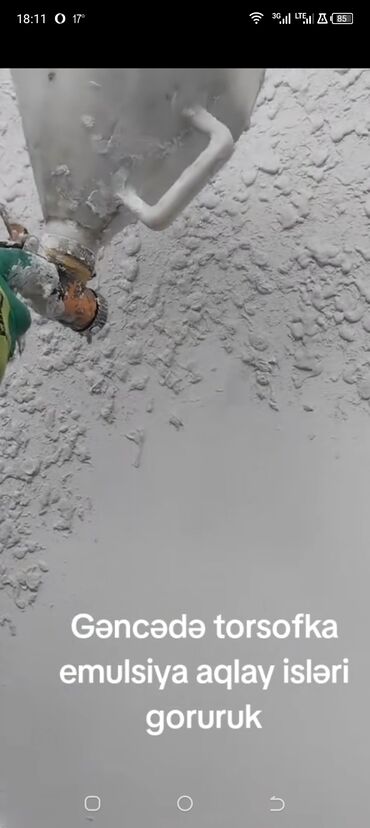 Fasad işləri: Fasad tarçovka (şırnaqlı/naxtalı tekstura) və emulsiya boya işləri – — 8