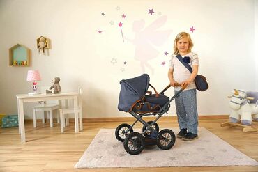Kolica za bebe: Kolica za lutke Ruby – tamno plava (CT-631306) Zemlja porekla — 6