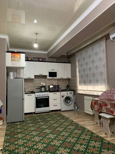 однушка бишкек в Кыргызстан | Долгосрочная аренда квартир: 1 комната, 37 м², Элитка, 12 этаж, Свежий ремонт, Газовое отопление, Электрическое отопление