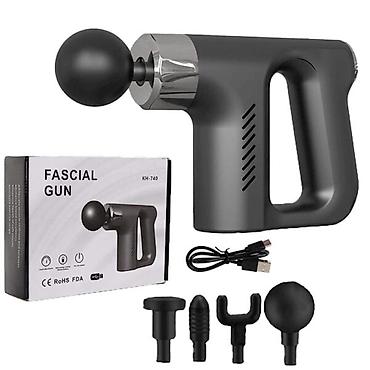 Masajorlar: №: 16841 Məhsulun adı: Vibro massaj üçün cihaz, Fascial Gun KH-740 — 1