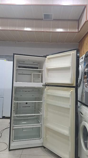 soyuducu qutu: HITACHI iki qapılı soyuducu (üstdə dondurucu, altda soyuducu bölmə) — 2