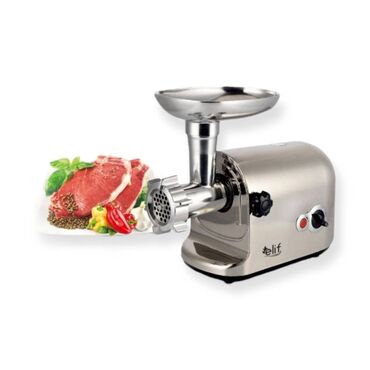 Кухонные вытяжки: Мясорубка Elif, 3500 Вт, С реверсом, Новый