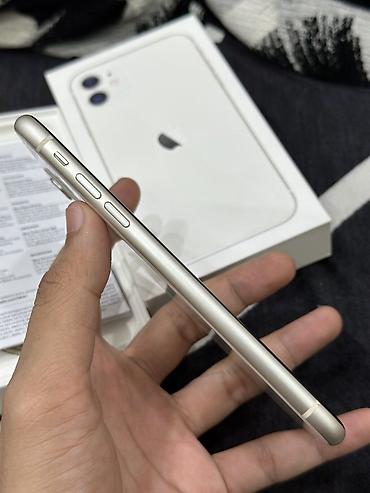 telefon alisi ve satisi: IPhone 11, 128 GB, Ağ, Zəmanət, Face ID, Sənədlərlə — 3