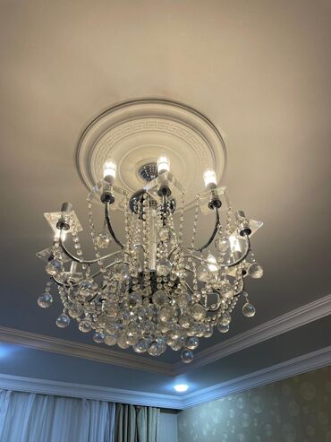masin adlari ve sekilleri: Çılçıraq, 10 və daha çox lampa, Xrustal