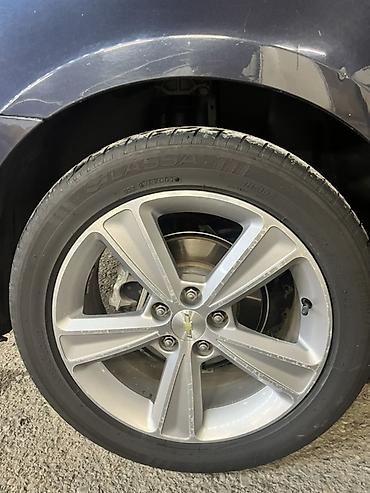 gen: Chevrolet orijinal yüngül lehimli disklər və təkər dəsti - Ölçü: 17 — 9