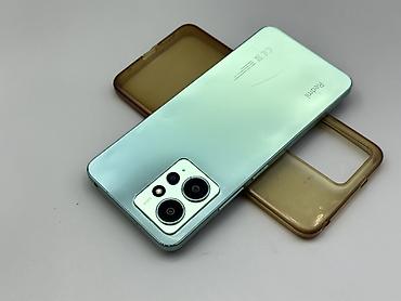 нота: Redmi, Redmi Note 12, Б/у, 128 ГБ, цвет - Зеленый, 2 SIM — 1