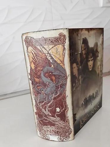 tea pec nova: LORD OF THE RINGS DRVENA KUTIJA-KNJIGA NOVO AKCIJA | Cene nisu — 5