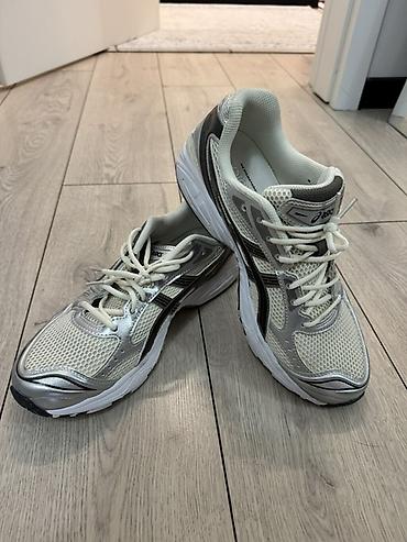 Кроссовки и спортивная обувь: Мужские кроссовки, 45, Asics, Новый, цвет - Серебристый, Самовывоз — 3