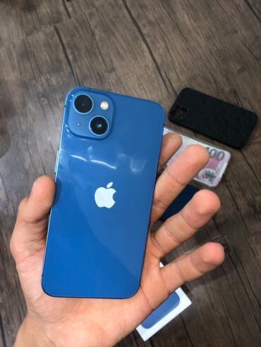 flying blue телефон: IPhone 13, 128 ГБ, Pacific Blue, Беспроводная зарядка, С документами