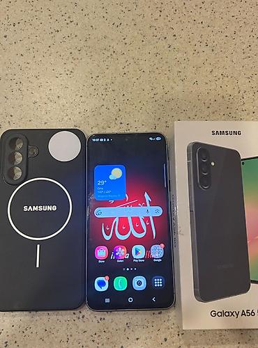 samsuq a 10: Samsung Galaxy A56 5G, 256 GB, rəng - Qara, İki sim kartlı — 1