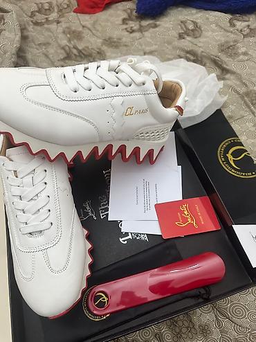 stephane christian: Кроссовки, 39, Christian Louboutin, Новый, цвет - Белый, Самовывоз — 2