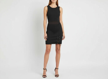 brokatowa sukienki plus size: PrettyLittleThing, Сукня жіноча, розмір S