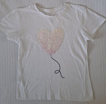 kratke majice: Round neck, Short sleeve, 122-128