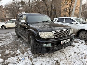 Toyota: Toyota Land Cruiser: 2001 г., 4.5 л, Автомат, Газ, Внедорожник