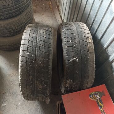 шины 14 бу бишкек: Продаю покрышки 6 штук зимние, размер 225*60 R16 2 покрышки на запас