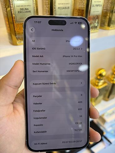 ipad 11 pro m2: IPhone 14 Pro Max, 128 GB, Gümüşü, Face ID — 3