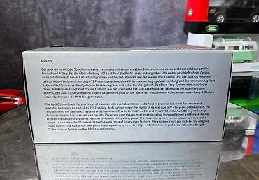 Avtomobil modelləri: Коллекционная модель AUDI Q5 MJ facelift volcano red 2013 Dealer — 3