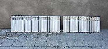 Alüminium radiatorlar – 2 ədəd panel - Material: alüminium, yüksək