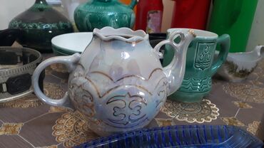 Çay dəstləri və servizlər: Çay dəsti, rəng - Mavi, Farfor, 10 nəfərlik — 9