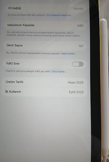 modio tablet: İşlənmiş Apple iPad 11 (2025), 10,9", 128 GB, Pulsuz çatdırılma — 5