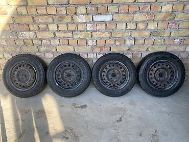 bmw 35: Колеса в сборе 195 / 65 / R 15, Зима, Б/у, Комплект, Легковые, Железные, отверстий - 5 — 3