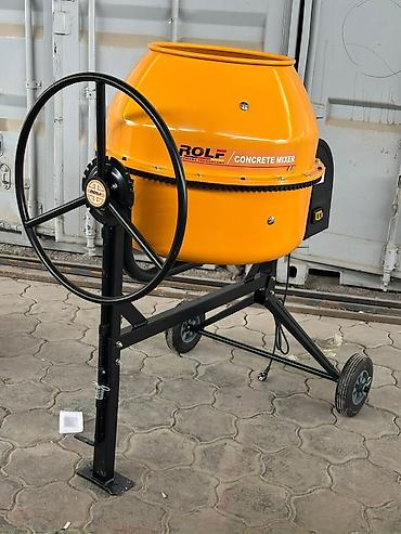 водител миксер: Бетоносмеситель ROLF TOP-210L - Тип: электрический гравитационный — 1