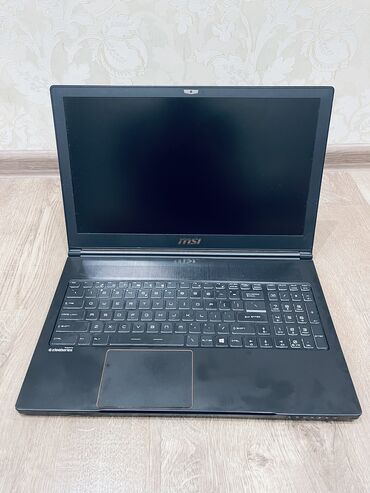 Ноутбуки: Ноутбук, MSI, 16 ГБ ОЗУ, Intel Core i7, 15.6 ", Б/у, Игровой, память HDD + SSD at lalafo.kg — 6 Ноутбуки: Ноутбук, MSI, 16 ГБ ОЗУ, Intel Core i7, 15.6 ", Б/у, Игровой, память HDD + SSD — 6