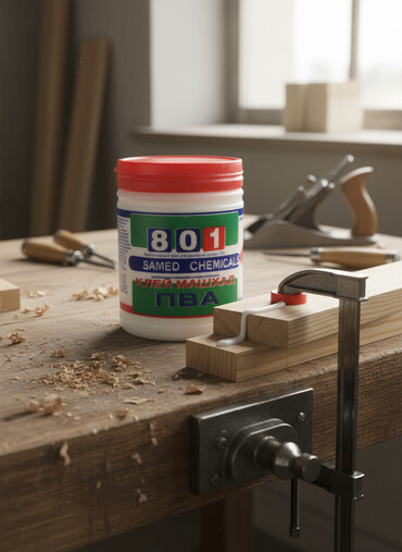 эпоксидная смола: Клей для дерева марки Samed Chemicals 801 – эмульсионный клей на