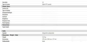Monitori: *** AKCIJA *** 0320 Monitor LG Flatron IPS231P: -Rezolucija 1920 x — 9
