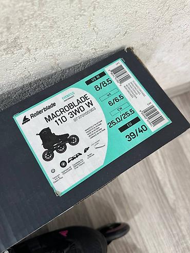 Ролики: Продам женские ролики Rollerblade размер 39/40. Состояние идеальное — 2