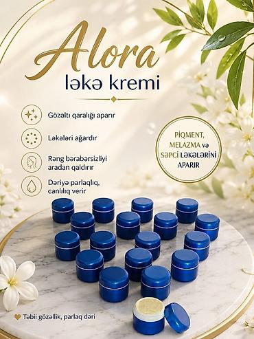 spf krem: Alora ləkə kremi Xüsusiyyətlər: - Gözaltı qaralığı azaldır - Ləkələri — 1