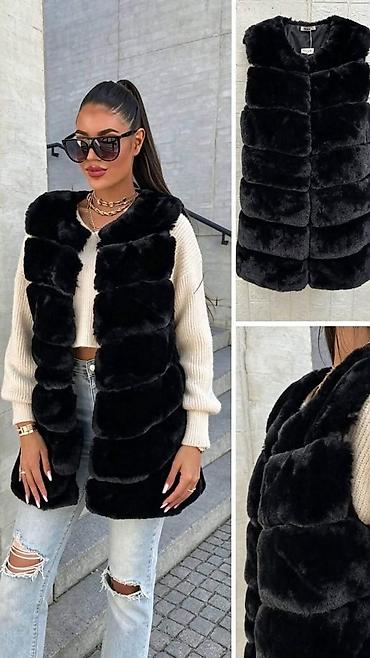 Krzneni prsluk
Sm lxl
Cena:4000 dinara e