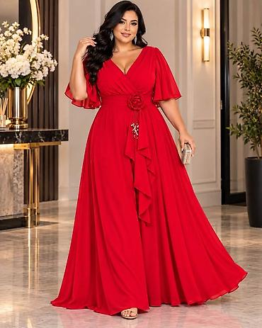 Dresses: 09. Predivna haljina za punije
M L XL 2XL 
Cena : 4.100 dinara H — 5