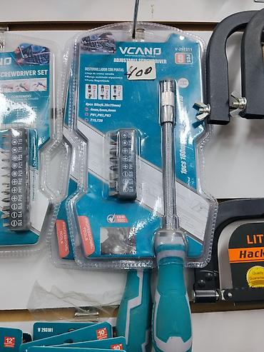 torx: Набор отвертки VCANO V-297211 (9 предметов) - Регулируемая/гибкая — 1