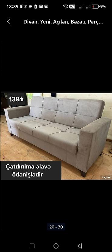 Divanlar: Di̇van-kravat, Açılan, Bazasız, Parça, Ödənişli çatdırılma — 4