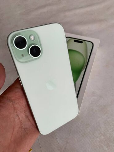 бу рации: IPhone 15, Б/у, 128 ГБ, Natural Titanium, Коробка, 92 %