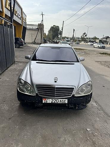 Продажа авто: Mercedes-Benz S-Class: 2002 г., 4.3 л, Автомат, Бензин, Седан — 6