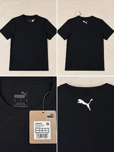 Futbolka, Puma, S, rəng - Qara