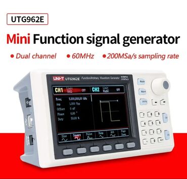 Digər ölçmə cihazları: Siqnal generatoru. Model: UNI-T UTG 962E Çıxış dalğa formaları