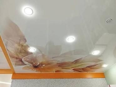 Натяжной потолок: Натяжной потолок 3D потолки, Глянцевое, Матовое Бесплатная консультация, Бесплатный замер, Гарантия — 5