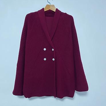 pull bear: Кардиган, Трикотаж, Длинная модель, Осень-весна, Оверсайз — 4