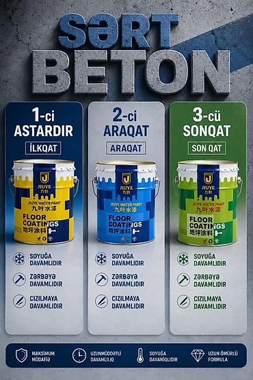 eboksit satilir: Sərt Beton – sənaye və idman sahələri üçün peşəkar döşəmə örtük — 1