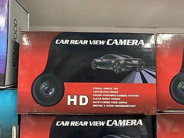 Автомобильная камера заднего вида HD. Подходит для установки в