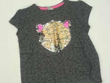 T-shirts: T-shirt, Little kids, 5-6 years, 110-116 cm, condition - Good