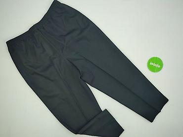 black squad oversized fit: Spodnie materiałowe damskie, rozmiar 4XL — 3