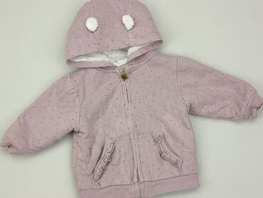 czapka dla niemowlaka zimowa: Sweatshirt, Cool Club, 0-3 months, condition - Good