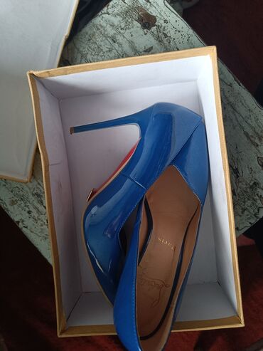 туфли 45 размер: Туфли цвет - Синий
