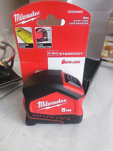 frame: Рулетка Milwaukee Auto-Lock 5 м, артикул 3. Компактная измерительная — 1