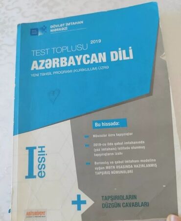 azərbaycan dili test toplusu 2 ci hissə pdf 2019: Azərbaycan dili test toplusu I hissə (içində işlənən yerlər var) - 2