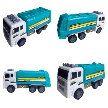 железные игрушки: Грузовая машина - мусоровоз [ акция 50% ] - низкие цены в городе!